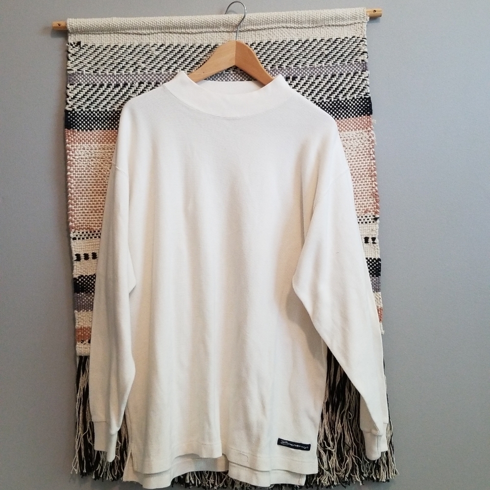 Burberry crew neck cotton sweater